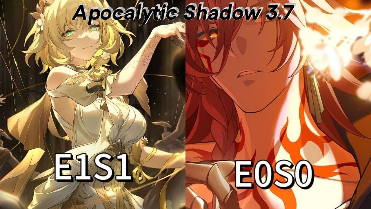 【 Decrease volume before watch】E0S0 Mydei  & E1S1 Aglaea  [ Apocalptic shadow 3.7 ] Honkai Starrail 