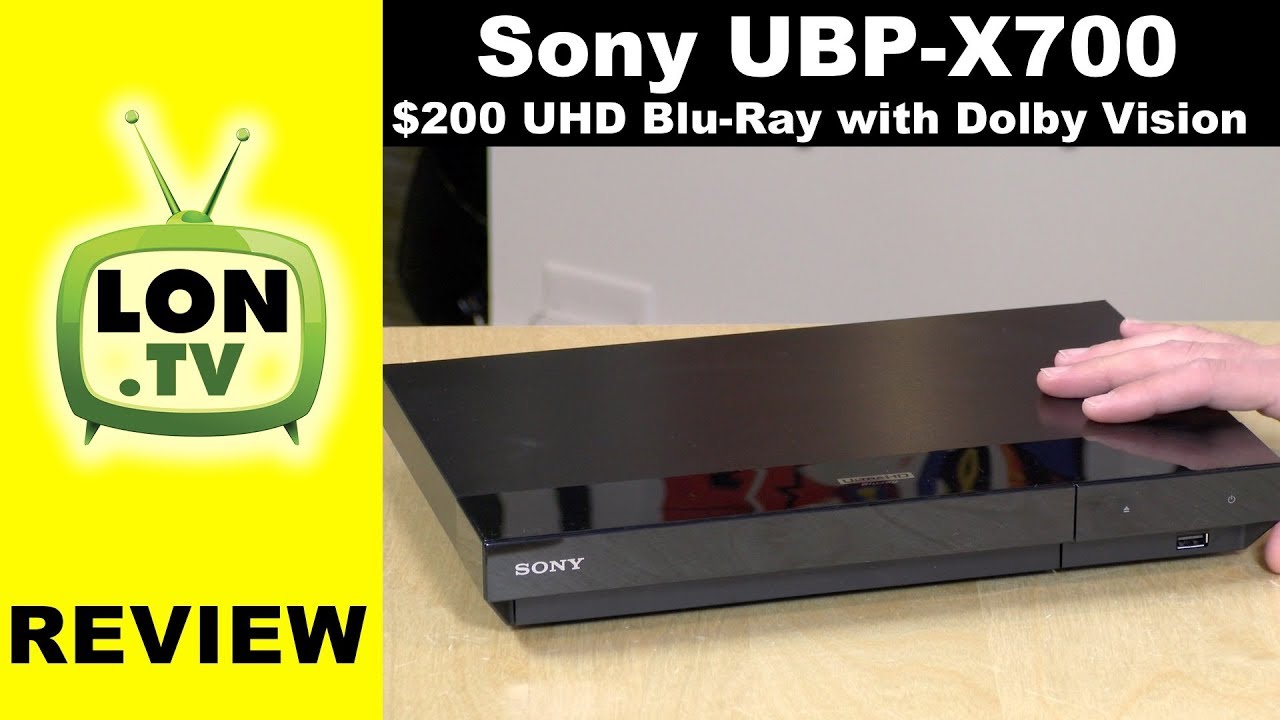 Sony UBP-X700 Review - 4K Ultra HD Blu-ray Player with Dolby Vision - Home Theater Series Continues!