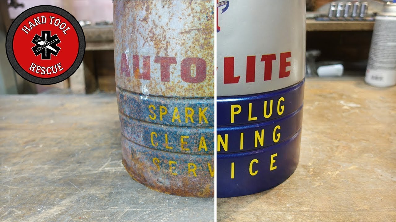 1940s Spark Plug Cleaner [Restoration]