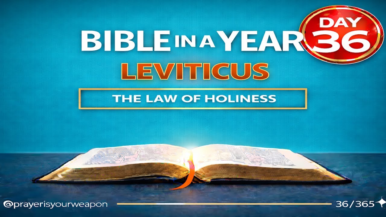 Day 36: Bible in a Year | Leviticus 11-13 | @Prayerisyourweapon