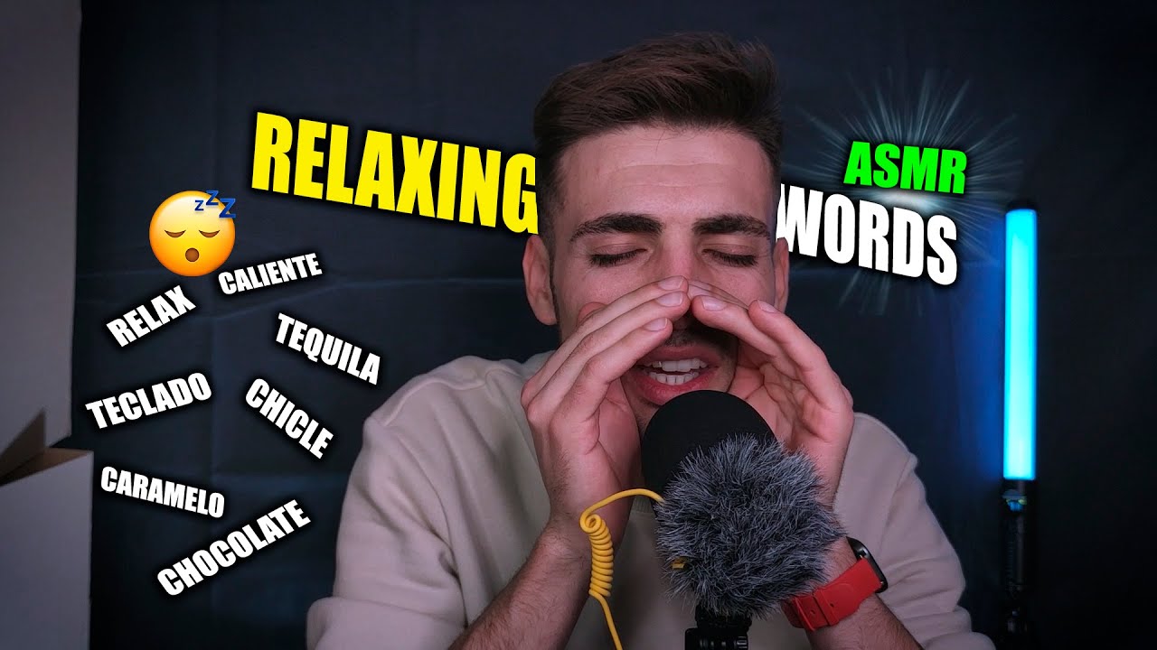 ASMR en Español Palabras RELAJANTES Feat. Inny ASMR | Cosquillosas para dormir