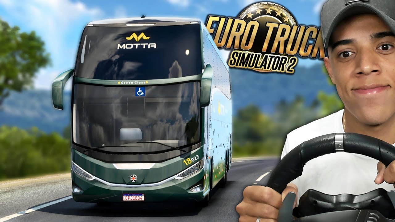 TRABALHANDO COMO MOTORISTA DE ÔNIBUS DA VIAÇÃO MOTTA! -  EURO TRUCK SIMULATOR 2