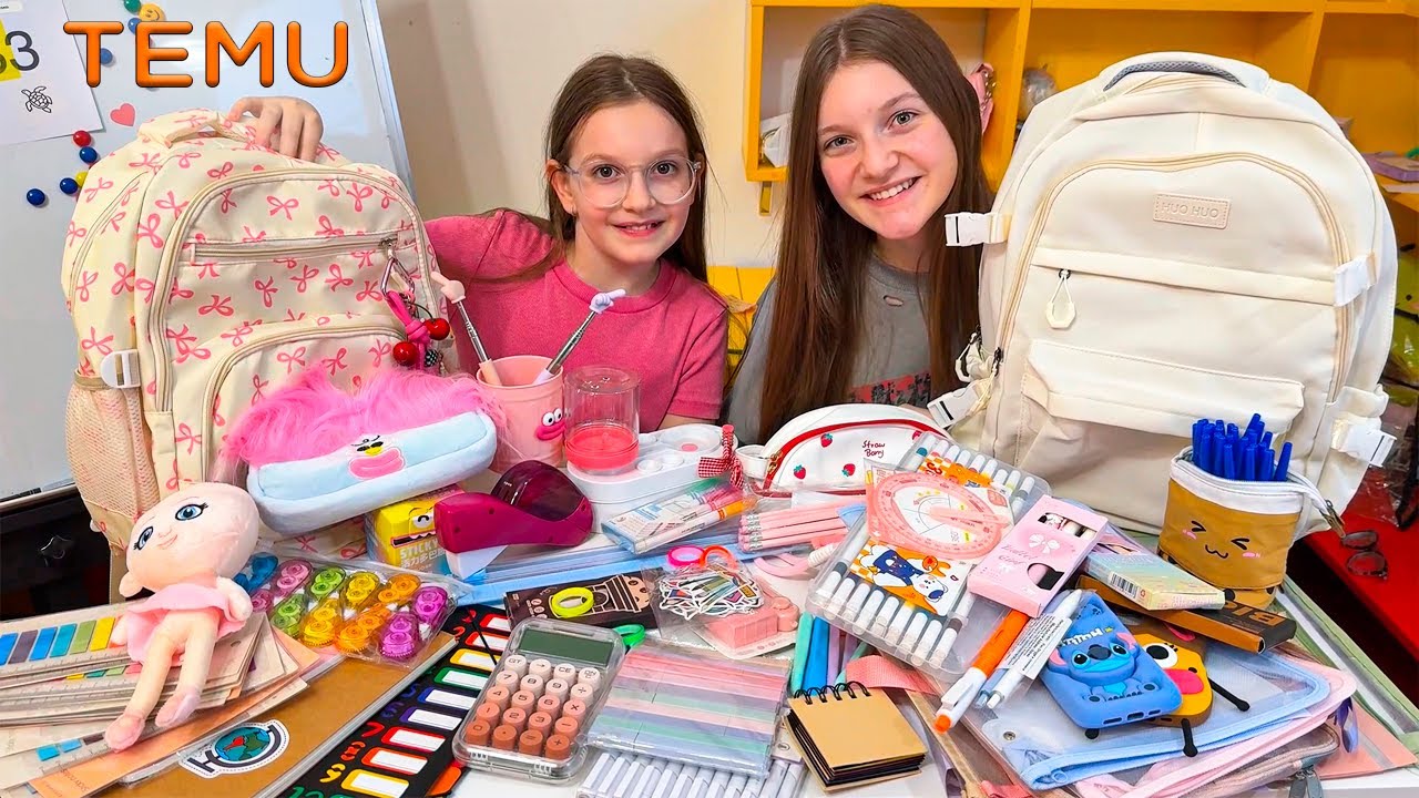 🔔 Back to School cu TEMU 🛍️ Rechizite Școlare 🎒