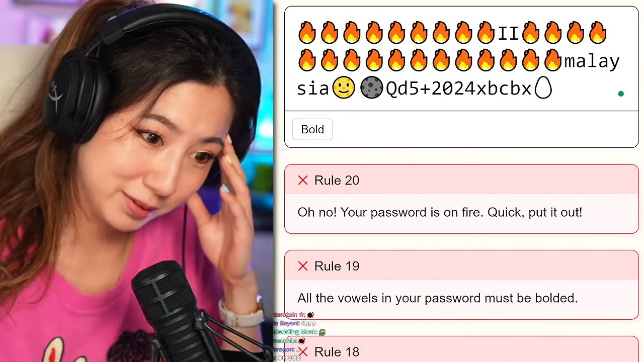 FUSLIE RAGE QUITS THE PASSWORD GAME!