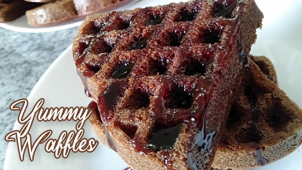 Healthy Waffles without Waffle maker in an oven