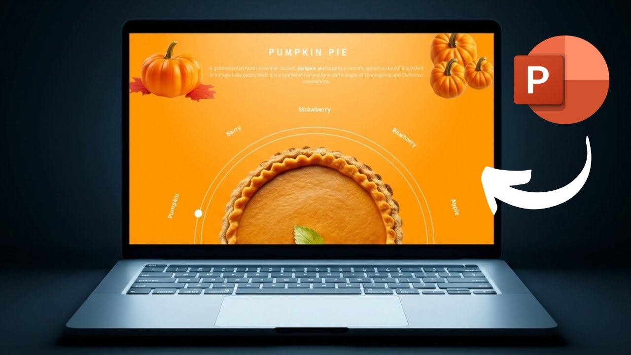How to Create a Modern Circular Menu in PowerPoint | Morph Transition Tutorial