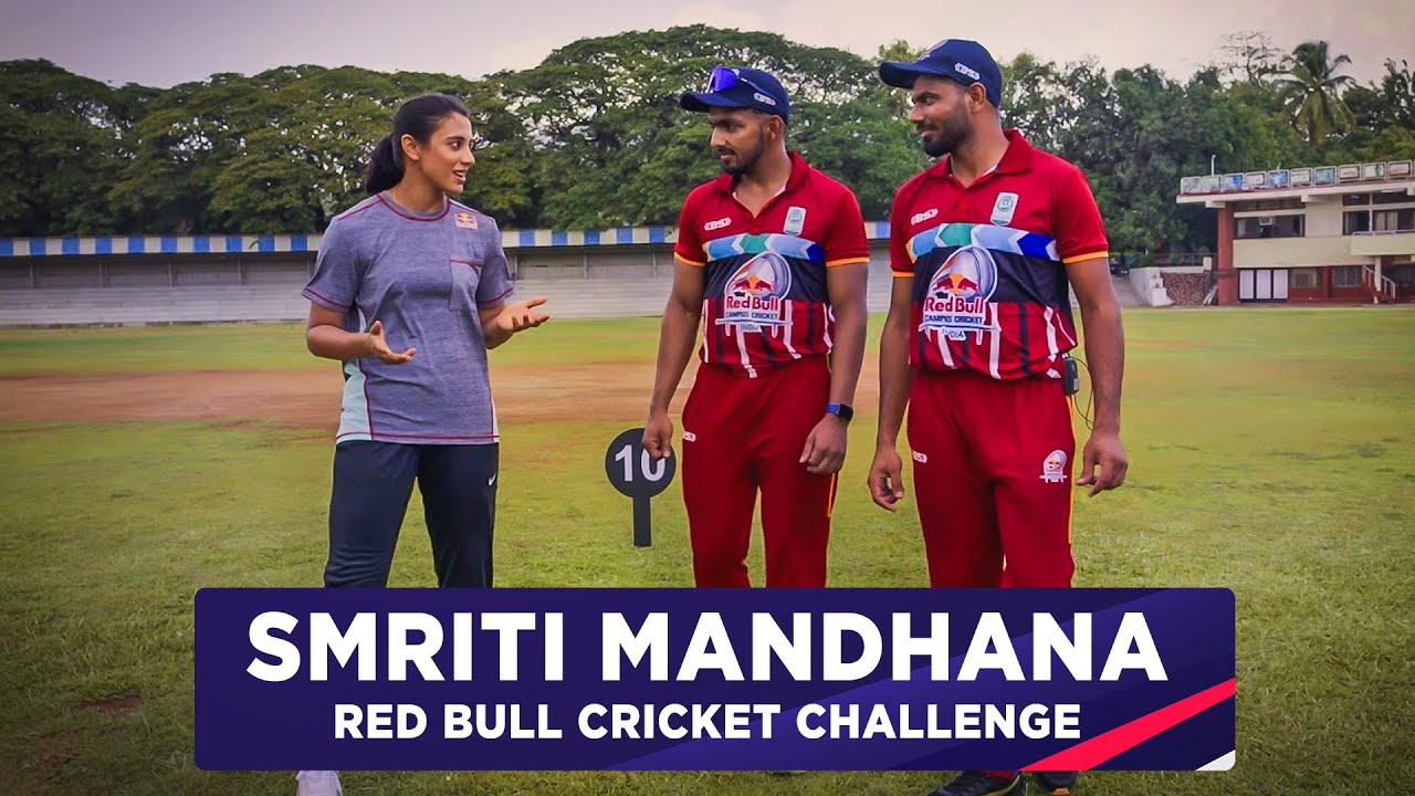 Smriti Mandhana puts Cricketers to the test | Red Bull Cricket Challenge