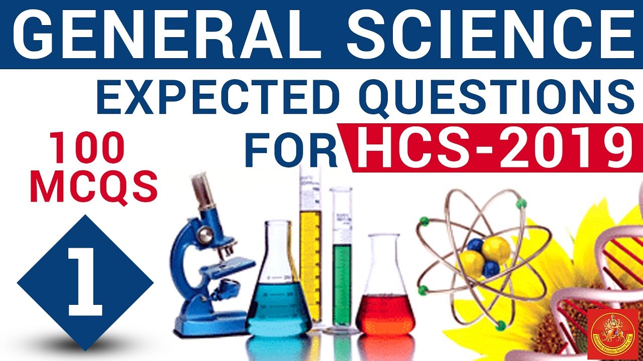 #HCS General Science MCQS Important for Haryana Civil Services Exams