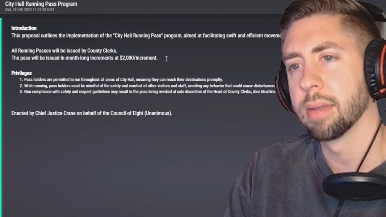 Mr. K's Reaction to the New Legislation | Nopixel 4.0