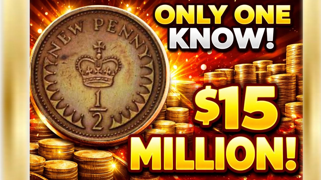 Top 3 Most Valuable UK &frac12; New Penny Coins Ever Sold &ndash; Collector&rsquo;s Dream!