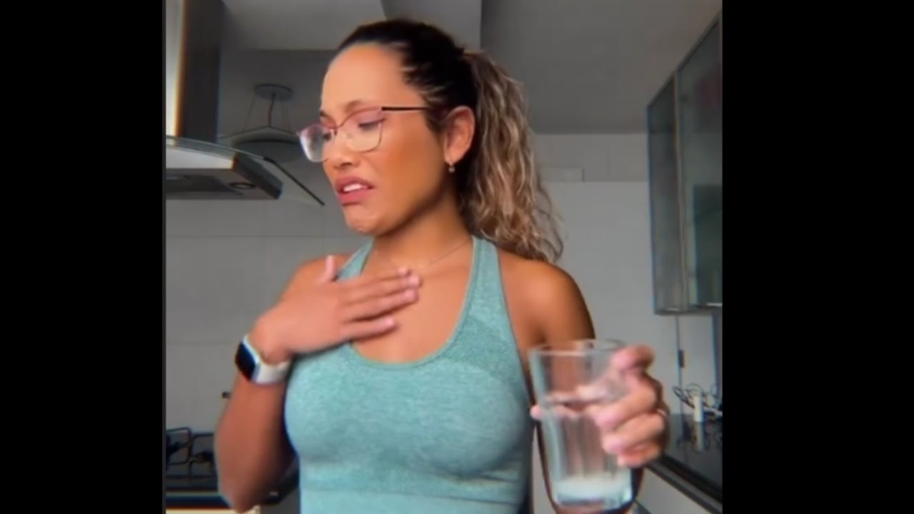 rafa toma um l&iacute;quido branco e quase vomita 🤮😯