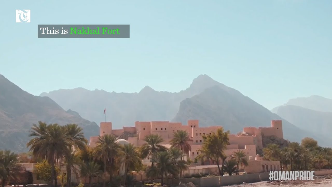 The largest fort in Oman's Batinah region: Nakhal Fort