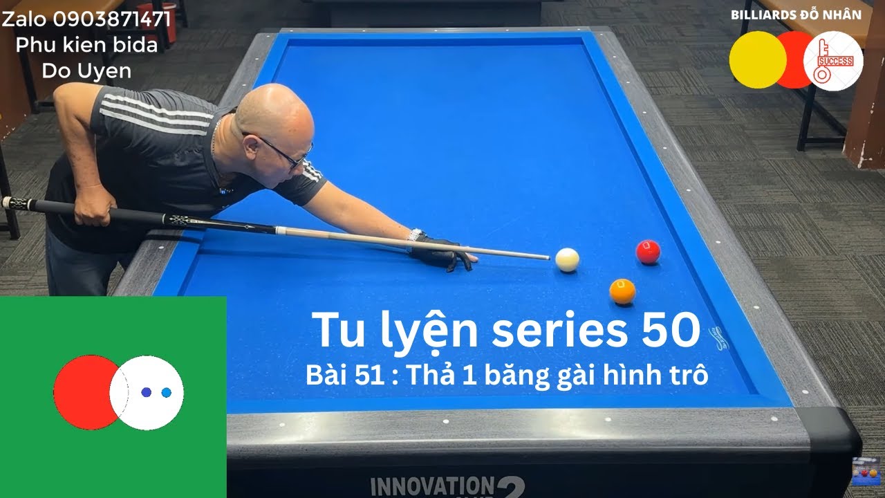 ĐỖ NHÂN - Hướng dẫn cách xào bi lên cơ 50. Bài 51 : Thả mỏng 1 băng