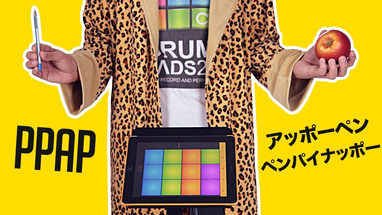 DRUM PADS 24 - PPAP - PEN PINEAPPLE APPLE PEN