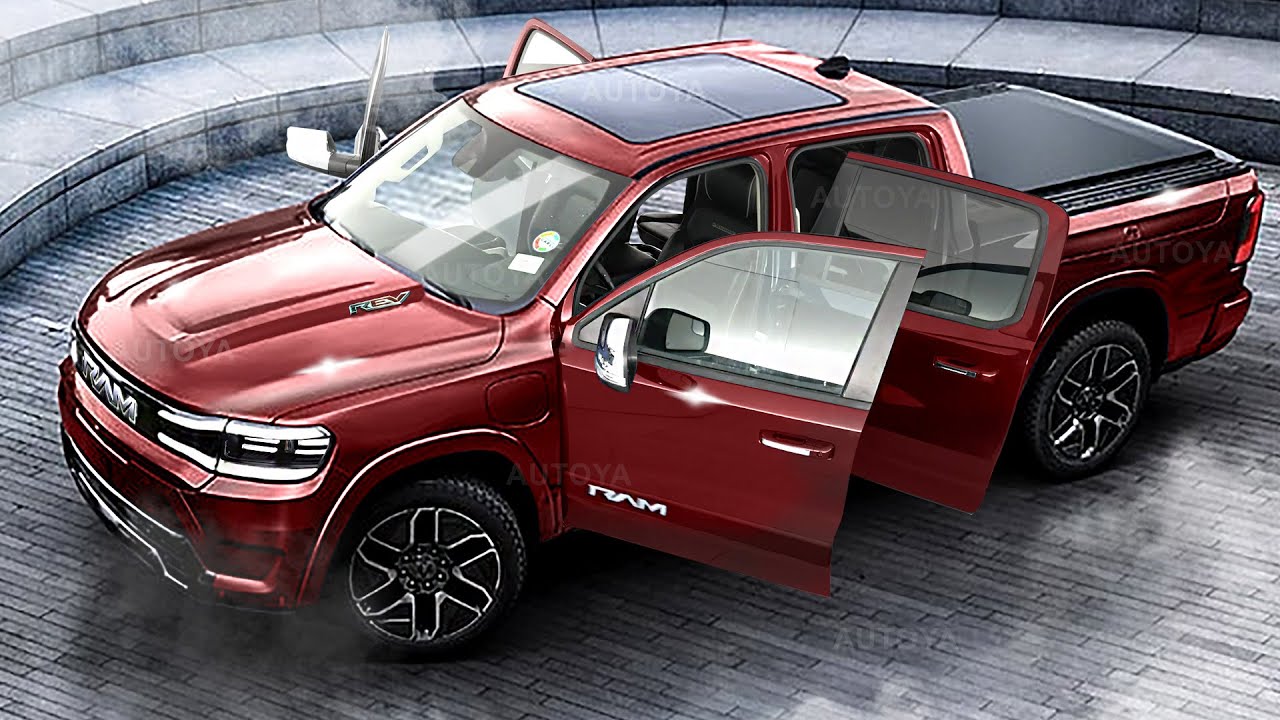 2024 RAM 1500 EV - INTERIOR Preview of Electric RAM REV