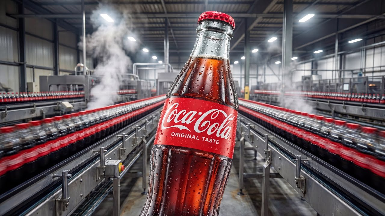 Inside a Massive Coca-Cola Factory You’ve Never Seen Before
