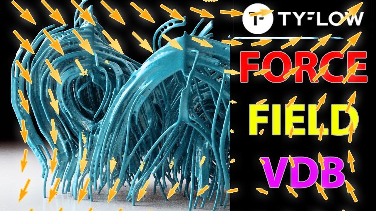 Organic Futuristic Architecture with  3D Max & Tyflow
