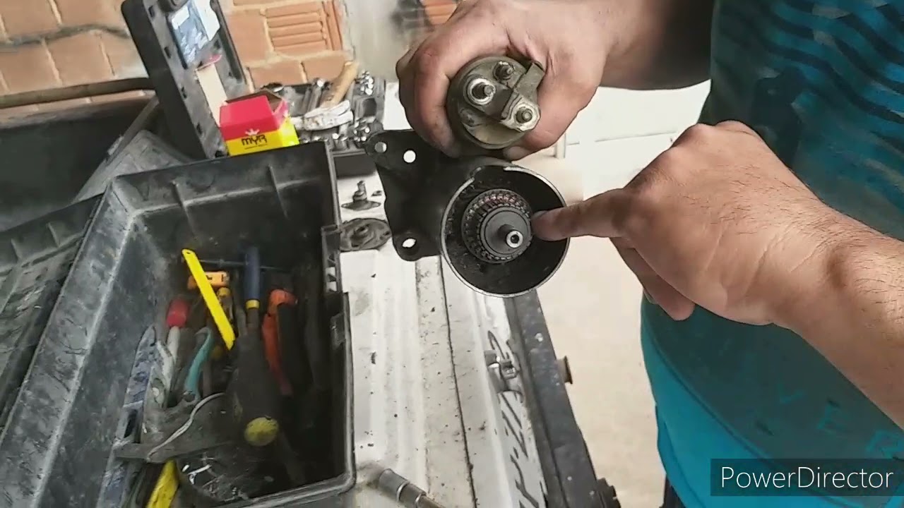 Megane 2 não dá partida. era motor de arranque.