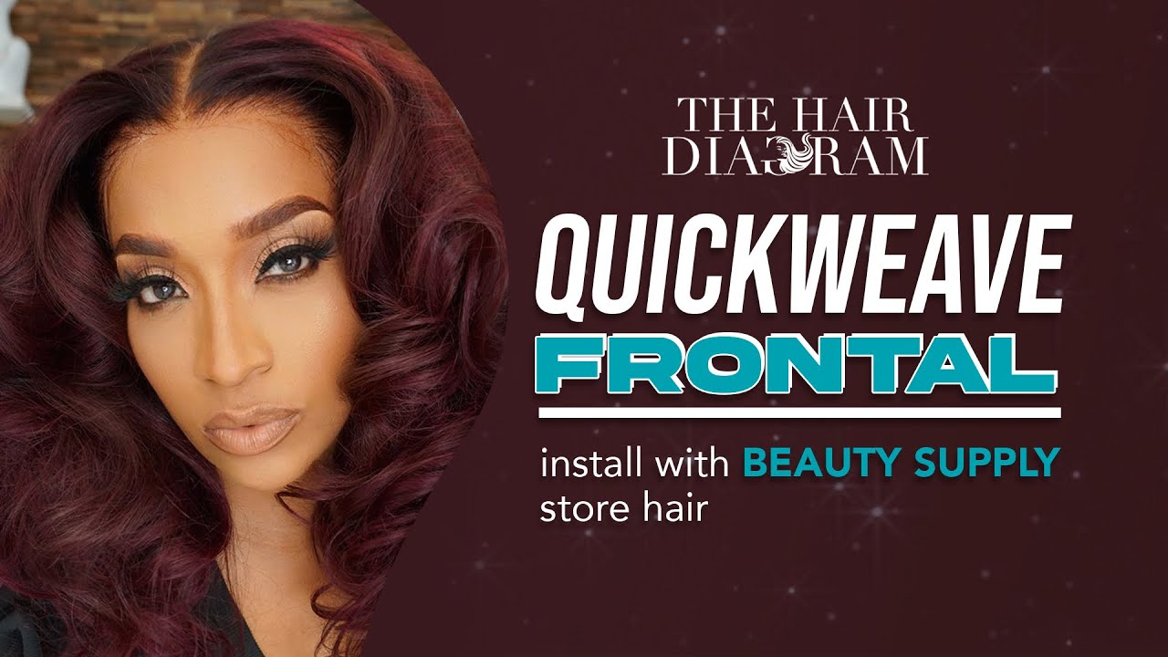 How to make a Quickweave Wig with frontal on a budget #boldhold