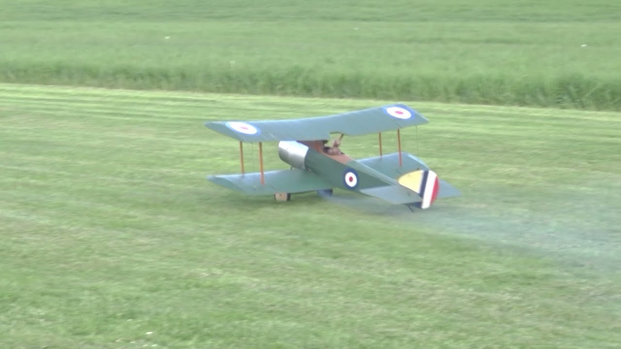 Sopwith Pup, scale 1:4 with Enya 120