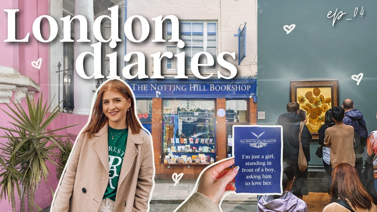 Księgarnia Notting Hill📚 Portobello market & National Gallery 🇬🇧 London diaries #4