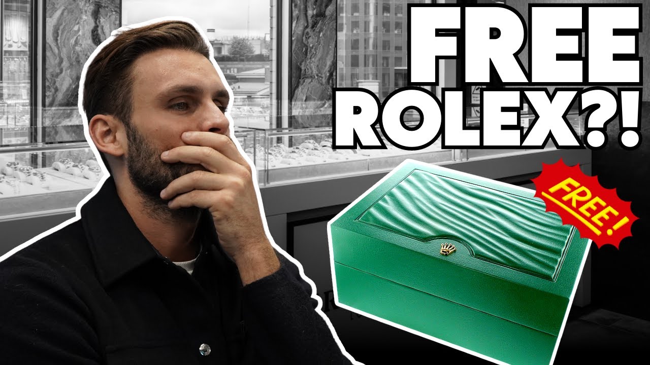We gave away a FREE Rolex! | Trotters Jewellers