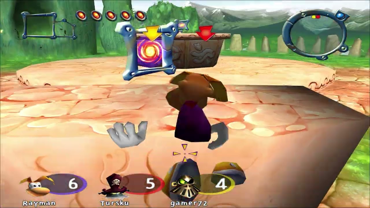 Rayman M/Arena (PC) ONLINE match vs. Gamer72 & Tursku