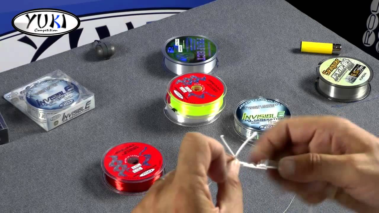 YUKI-NUDOS-Conexion Cola de Rata Surfcasting a Monofilamento
