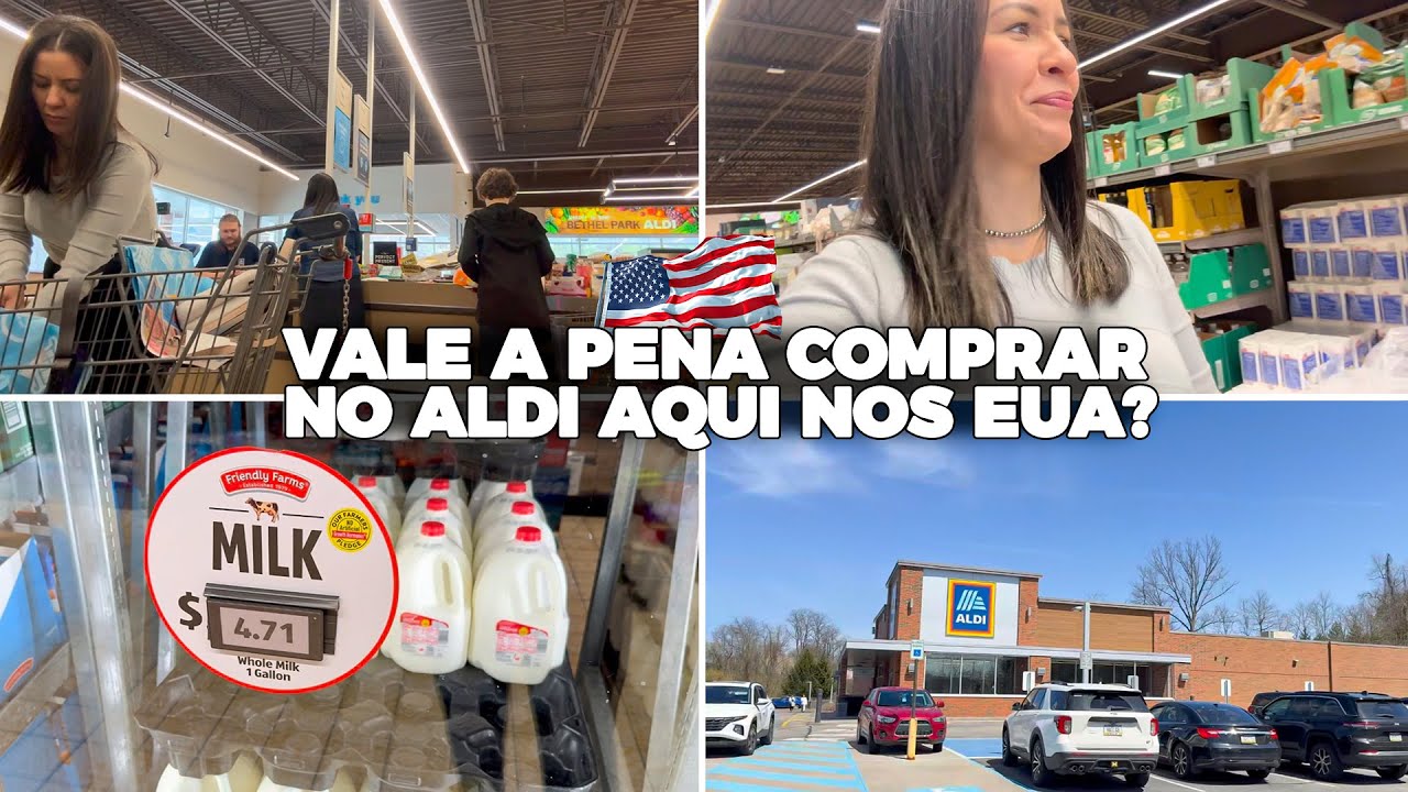 MERCADO ALDI NOS ESTADOS UNIDOS | VALE A PENA COMPRAR AQUI?