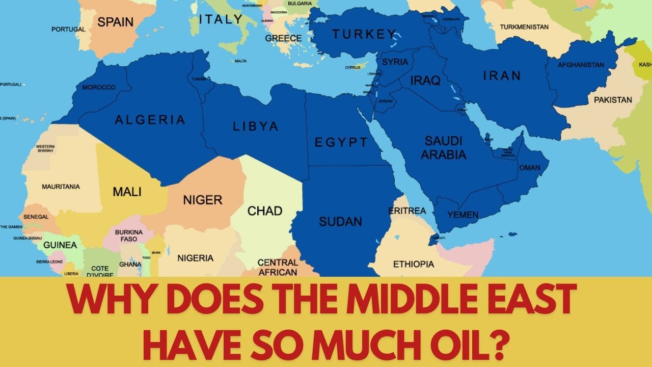 Why does the Middle East have so much oil?