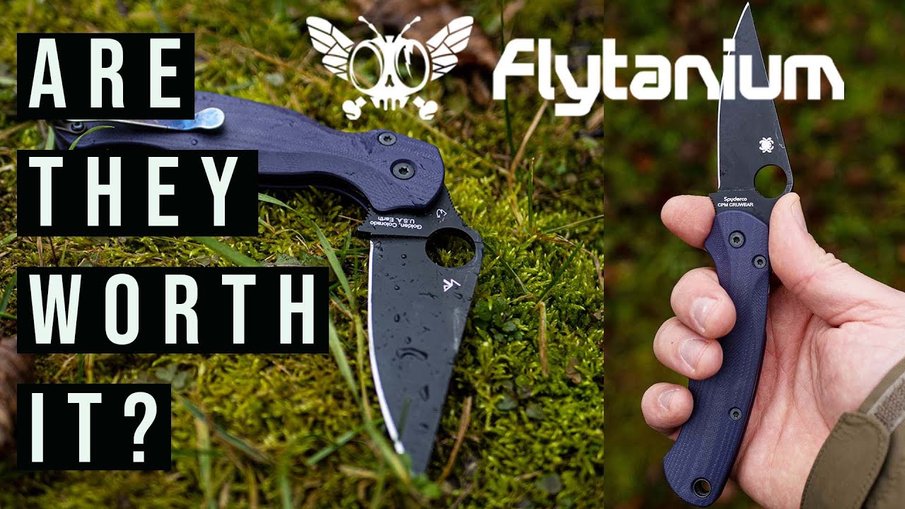 Are They Worth It? [Unexpected!] Flytanium Scales Lotus Spyderco Paramilitary 2 