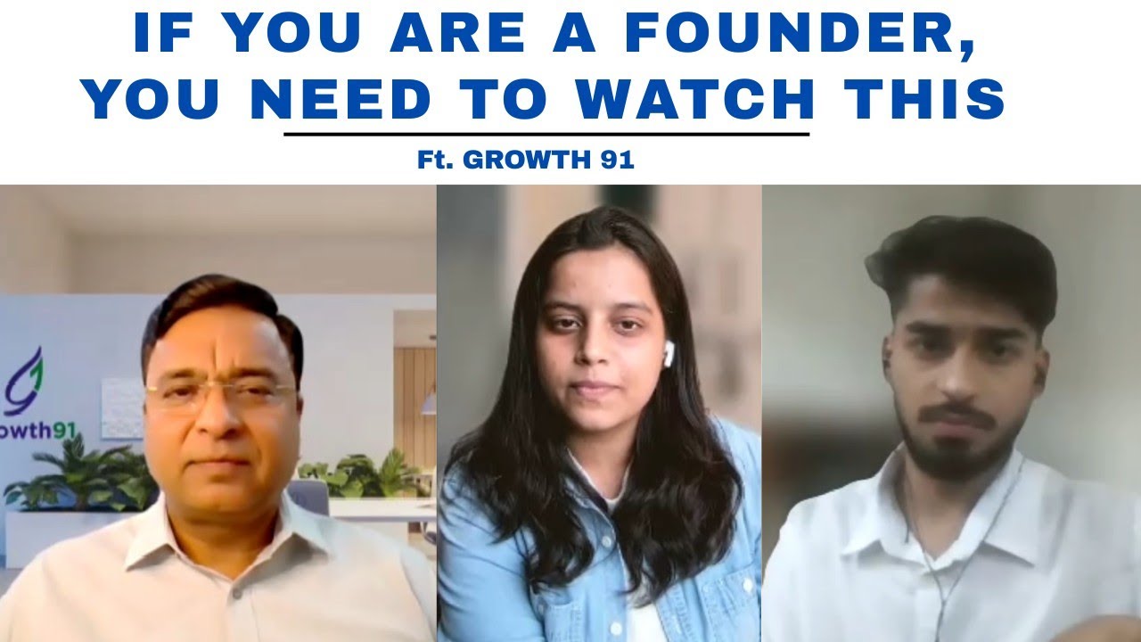 The Secret Behind Startup Funding | How Founders Get Investors | Growth 91