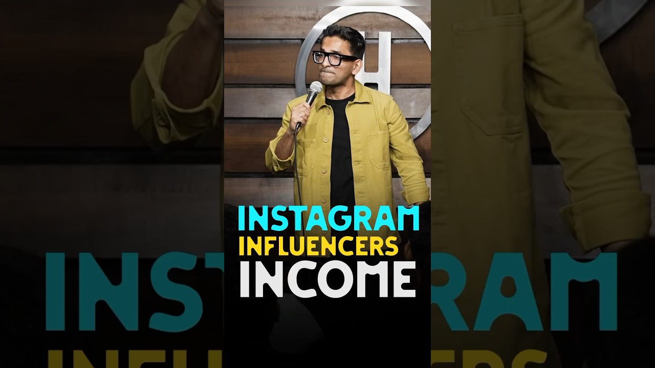 Insta Influencer Kitna Kamate hai?? | #instagraminfluencer #standupcomedy