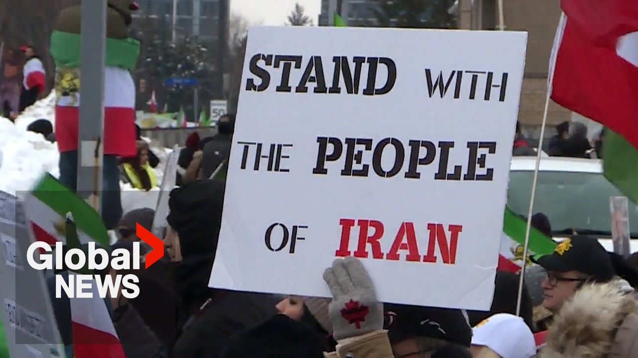 Iranians in Toronto protest, urge West to intervene