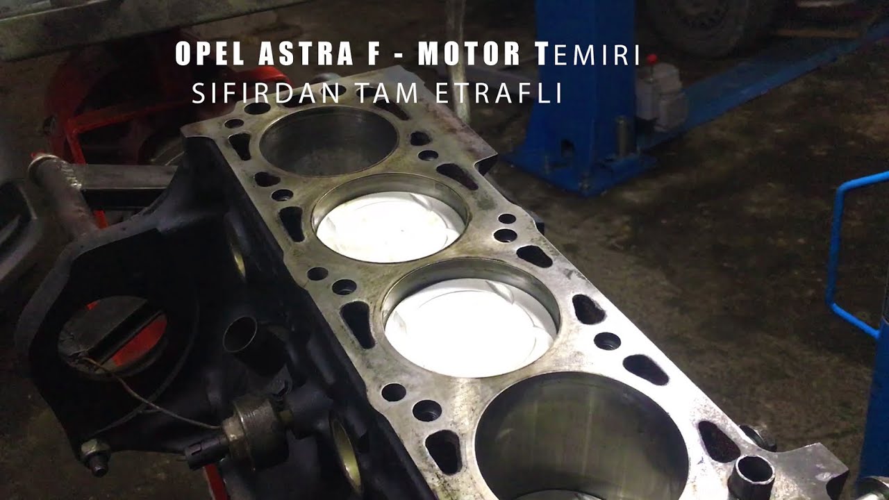 Qolovka Prokladkası Dəyişdilər Mühərrikdə Kompresiya itdi və Qızdırdı - Opel Astra F 1.6