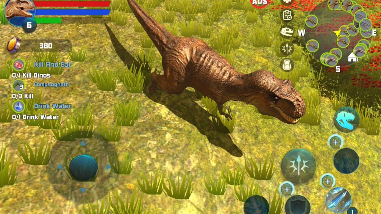 Dinosaur T-Rex Dino Android Gameplay #dinosaur #jurassic