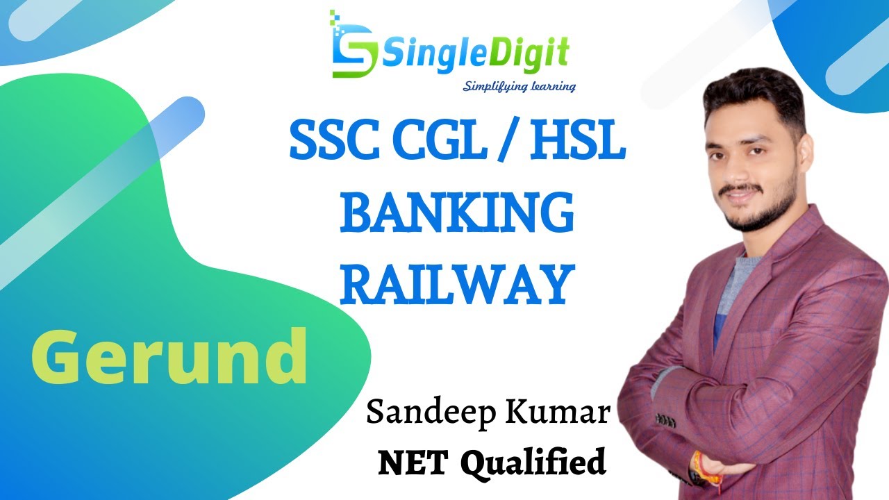 English | Gerund, Infinitive & Participle | SSC CGL| RRB NTPC | BANK PO