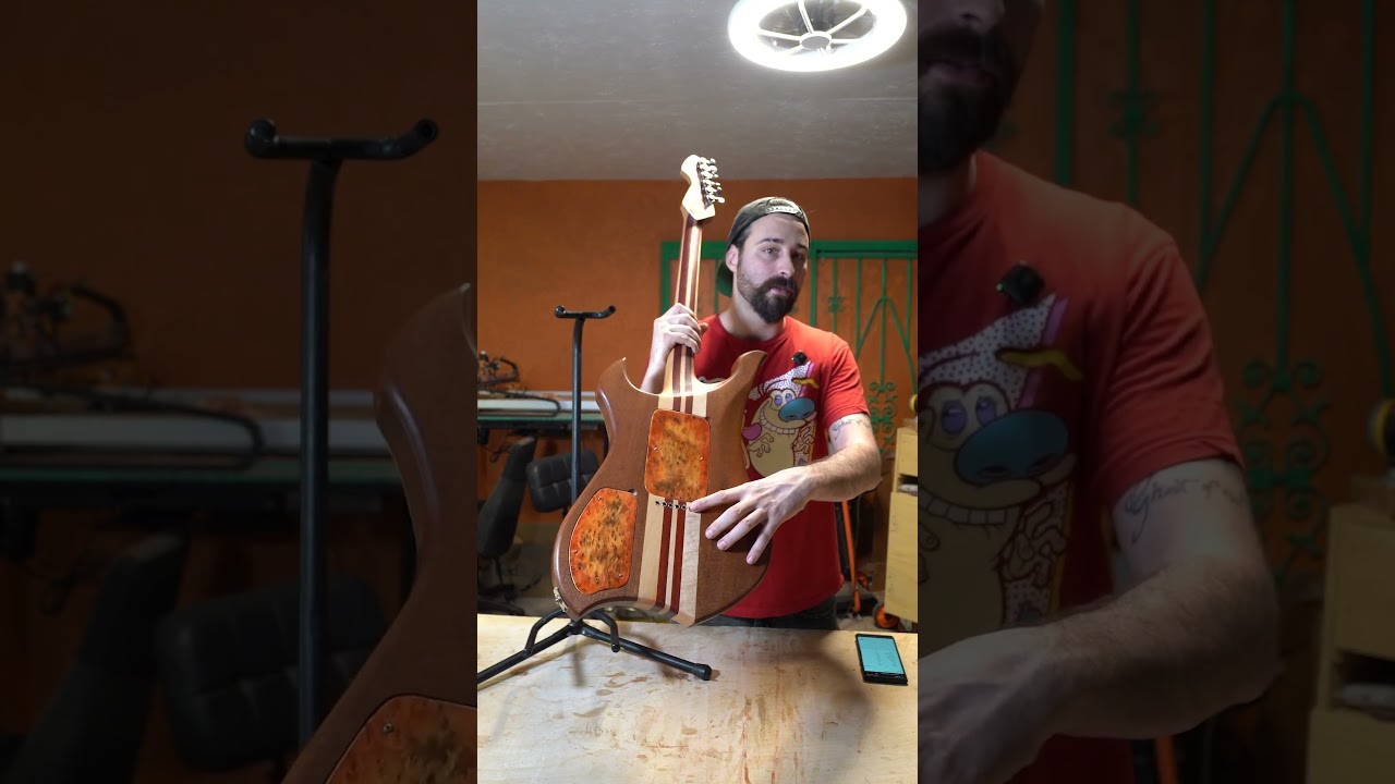 How much did this cost #guitar #guitarcraft #woodwork #luthier #wood #lutherie #woodworking #diy