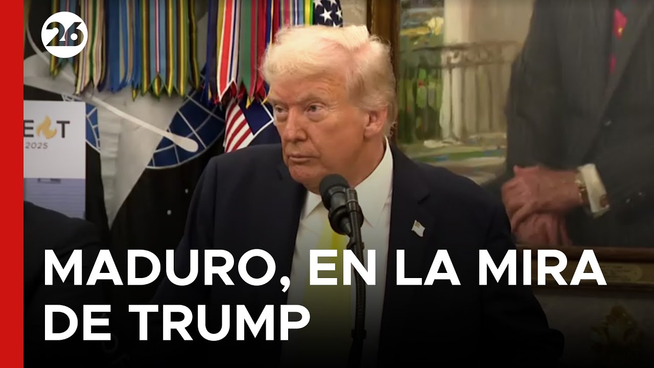 🚨 TENSI&Oacute;N entre EEUU y VENEZUELA: DONALD TRUMP AFIRM&Oacute; que NICOL&Aacute;S MADURO tiene los D&Iacute;AS CONTADOS