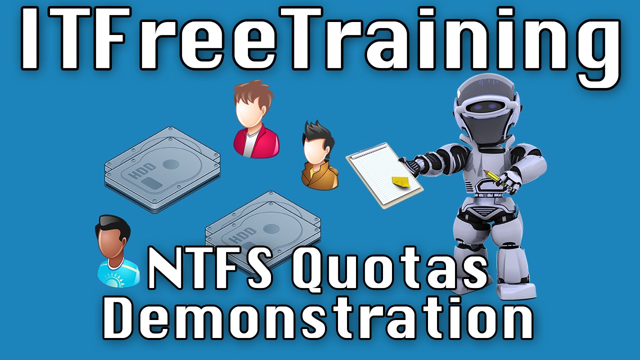 NTFS Quotas Demonstration
