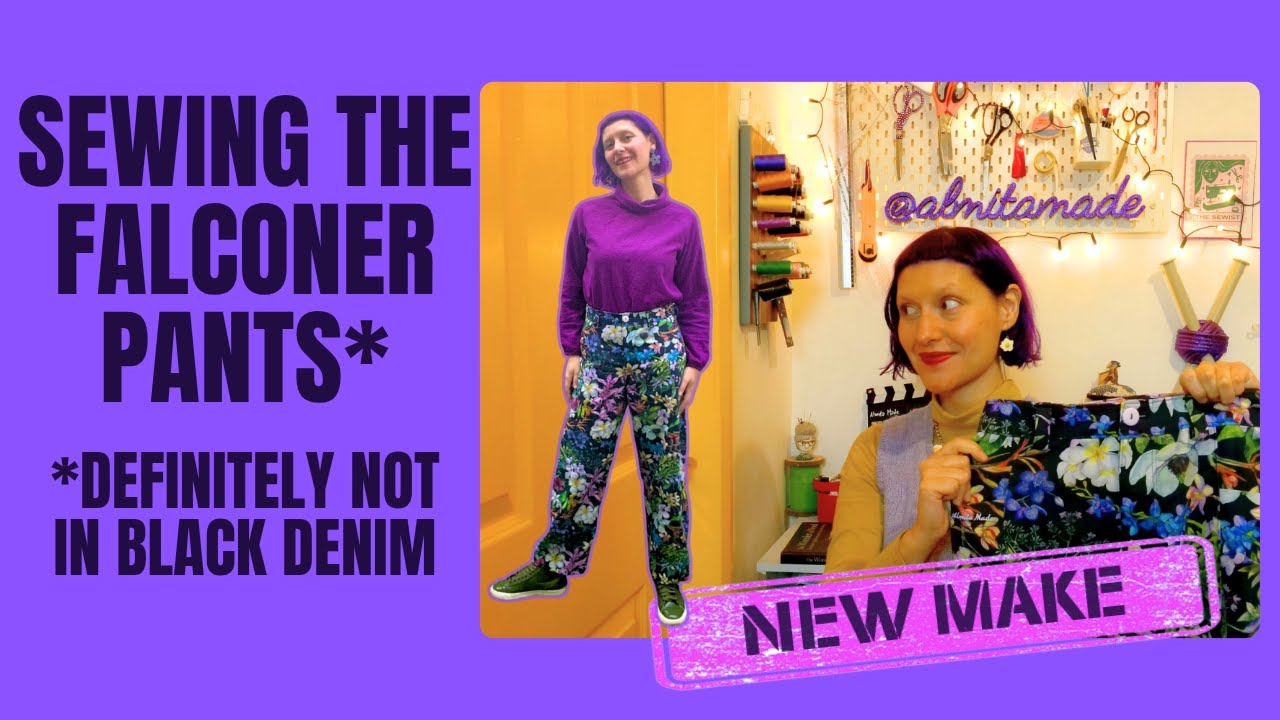 Шьем брюки Falconer от Helen's Closet 🪡🌸🌻