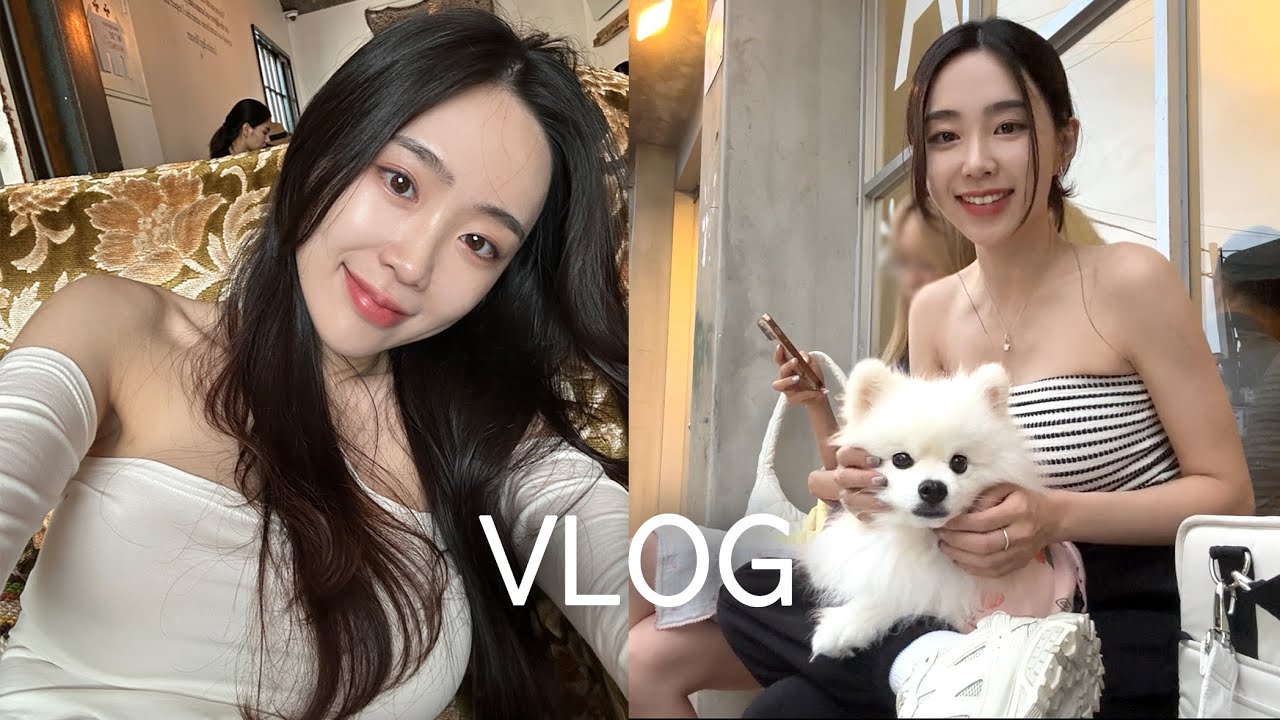 [VLOG] 한남동 압구정 핫하다는 곳 다 가보기❤️｜집에서 하루종일 요리 해먹기｜더현대 쇼핑｜여름 룩북｜문돼의 온도｜골든피스 약과｜토마스 헤더윅｜런던 베이글｜송계옥｜생활맥주
