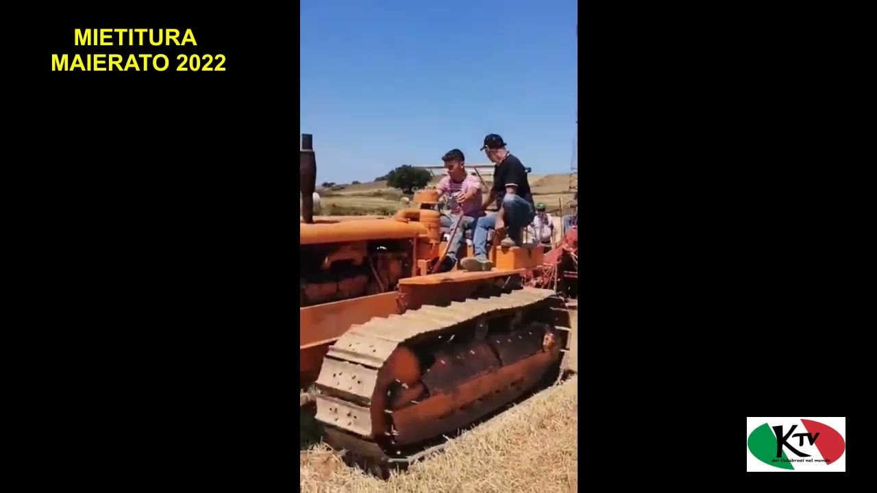 Mietitura agricola nel borgo di Maierato