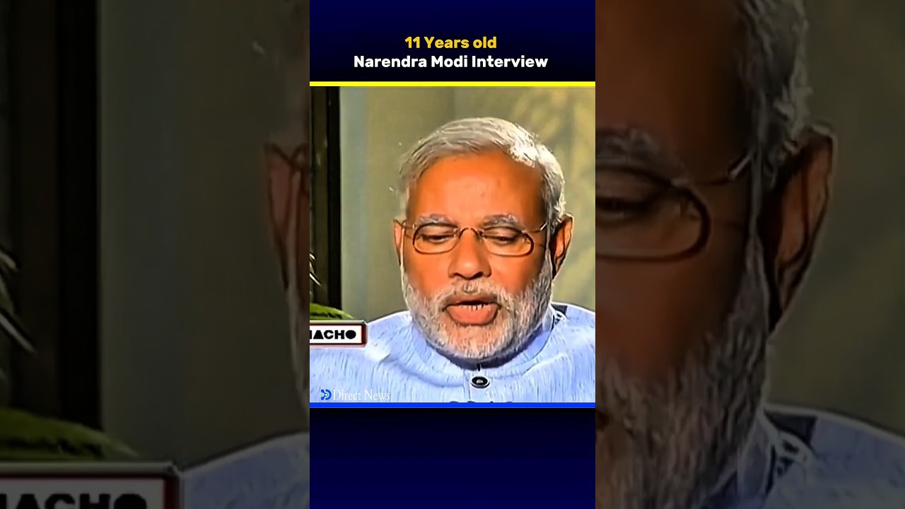 11 Years old , PM Narendra Modi Interview