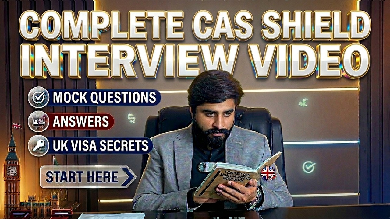 CAS Shield Interview Guide 2026 | UK Study Visa Preparation | Questions & Tips