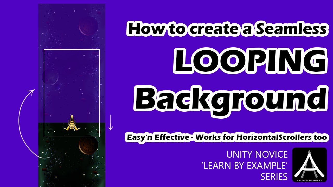 Unity Beginners - How to Loop the Background Image