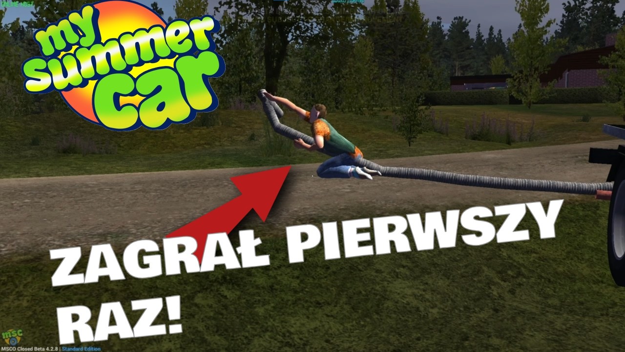 PIERWSZY RAZ W MY SUMMER CAR ft. @clauz