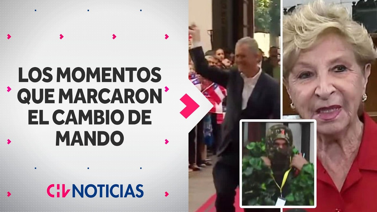 Curiosidades y situaciones tensas: Los momentos más destacados del cambio de mando 2026