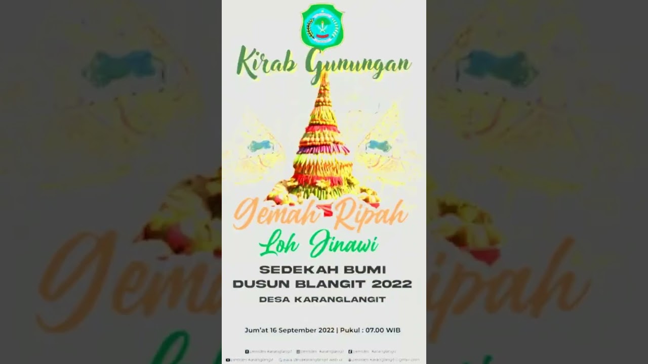 gunungan javanese culture