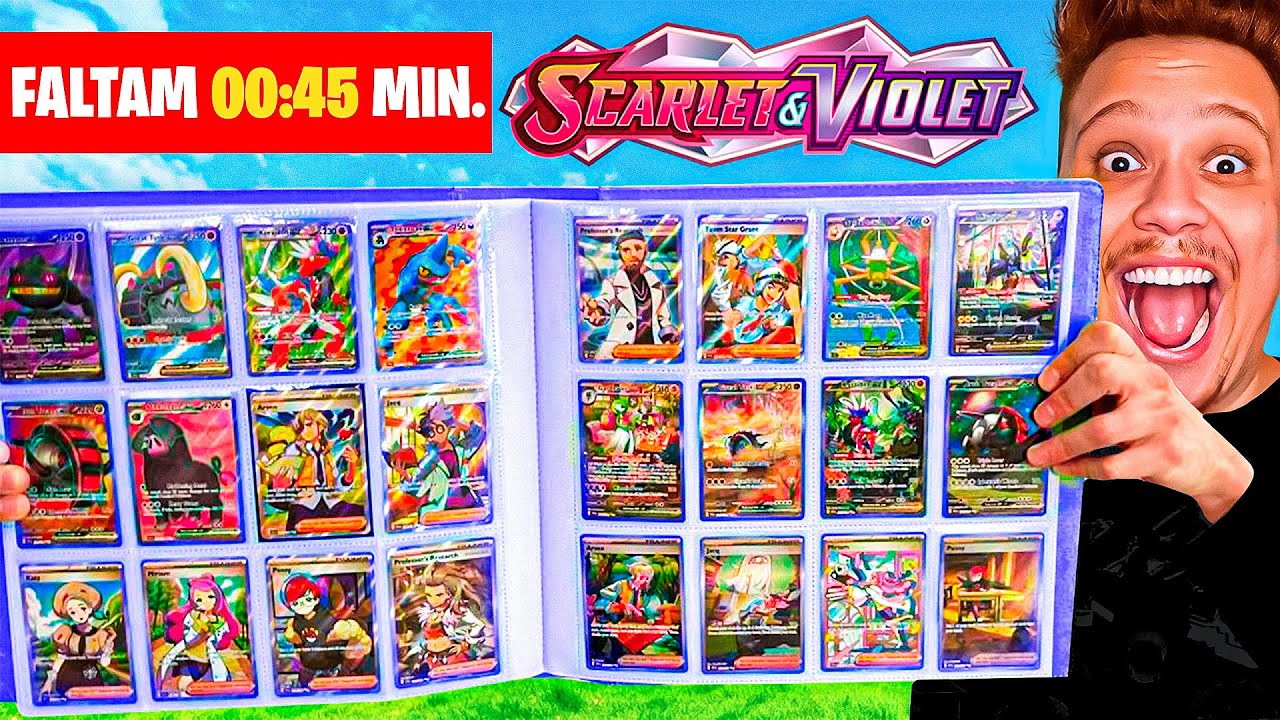 COMPLETEI ESCARLATE E VIOLETA EM 24 HORAS! POKÉMON